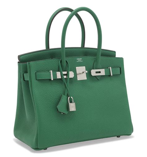 Hermes Birkin 25 Vert Vertigo Verso Swift Palladium Hardware.